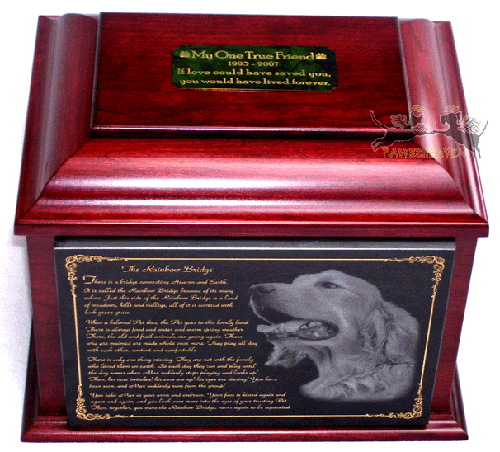Etched In My Heart Cremation Urn